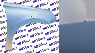 Крыло переднее правое ВАЗ-2190 FL (без повторителя) в цвет Рислинг (610) УЦЕНКА (скол) Тольятти