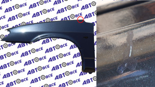 Крыло переднее левое ВАЗ-2113-2114-2115 в цвет Млечный путь (606) УЦЕНКА (царапины) Тольятти