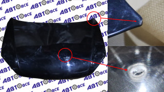 Капот ВАЗ-2190-2191-Калина 2,Калина Cross в цвет Космос (665) УЦЕНКА (вмятина, царапины) Тольятти