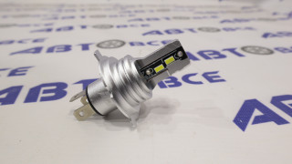 Лампа фары LED - диодная H4 (1шт) CSP PRO AMP