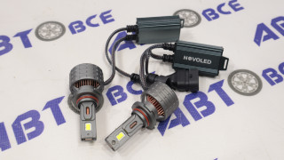 Лампа фары LED - диодная HB3 комплект 2шт T900 Ultra White NovoLED