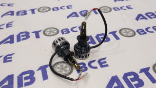 Лампа фары LED - диодная H3 комплект 2шт T300 Ultra White NovoLED
