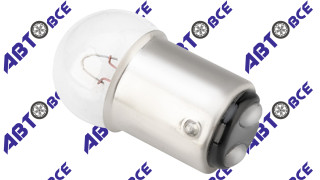 Автолампа R10W (1156) BA15d 12V 2-конт 10W 125Лм SKYWAY СПУТНИК 2900К Теплый, коробка min10