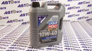 Масло моторное 10W40 (полусинтетическое) SL/SF MOS2 5L LIQUI MOLY
