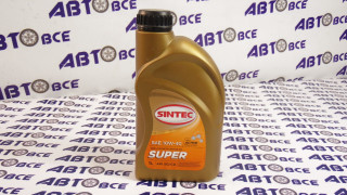 Масло моторное 10W40 (полусинтетическое) SG/CD SUPER 1L SINTEC