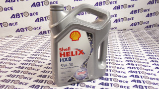 Масло моторное 5W30 (синтетика) SL/SF HX8 4L SHELL HELIX