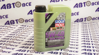 Масло моторное 5W40 (синтетика) SN/CF MOLYGEN 1L LIQUI MOLY