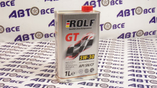 Масло моторное 5W30 (синтетика) SN/CF GT 1L ROLF