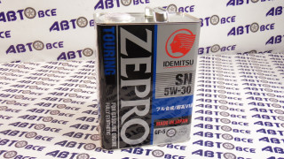 Масло моторное 5W30 (синтетика) SN ZEPRO 4L IDEMITSU