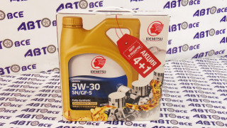 Масло моторное 5W30 (синтетика) SN/GF-5 4+1L IDEMITSU