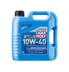 Масло моторное 10W40 (полусинтетическое) SN/CF SUPER LEICHTLAUF 4л LIQUI MOLY