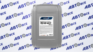 Масло моторное 15W40 (полусинтетическое) API CI-4/SL, ACEA E7 Medius 20л VITEX