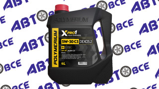 Масло моторное 5W30 (синтетическое) C3 DEXOS2 XPRO1 4л POLYMERIUM