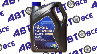 Масло моторное 10W40 (полусинтетическое) CI-4/SL E7 S-OIL 7 BLUE#9 6л S-OIL