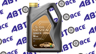 Масло моторное 5W40 (синтетическое) SN/CF C3 S-OIL 7 GOLD#9 4л S-OIL