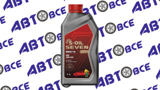 Масло моторное 5W40 (синтетическое) SN/CF GF-5 S-OIL 7 RED#9 1л S-OIL