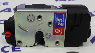 Механизм замка ВАЗ-1118,2190 задний левый электрический (4 контакта) Лого-Д 