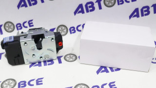 Механизм замка ВАЗ-1118,2190 задний левый электрический (4 контакта) VALEO