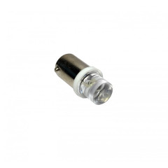 Лампа (габаритная) LED диодная 12V Т8-03 (1LED)T4W (BA9S) 0.18W 4lm конус белый (повт.ук.пов.габар) TM NORD YADA
