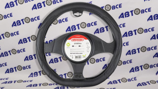 Оплетка D-тип экокожа M (37-39 см) SKYWAY Design Drift-6 Черная