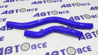 Патрубки печки отопителя (комплект 2шт) ВАЗ-2111 4-х слойные силикон A-SPORT