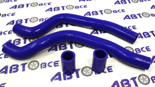 Патрубки радиатора ВАЗ-2110-2111-2112 (комплект 4шт) верх+низ+2 коротыша (силикон-4х слойн) AVTOSTYLE