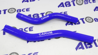 Патрубки печки отопителя (комплект 2шт) ВАЗ-2170-72 4-х слойные силикон CARUM 