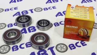 Подшипники КПП набор ВАЗ-2108-2109-2115-2110-1118-2170-2190 (комплект 4 шт) на валы (Самара СПЗ) ПИ