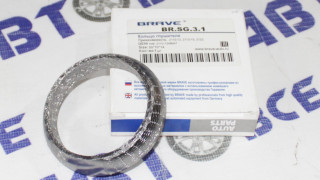 Прокладка катализатора (кольцо графитовое) ВАЗ-2109i-2110-2115 BRAVE