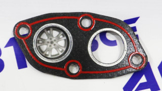 Прокладка приемной трубы (штанов) ЗАЗ-1102 (паронит) Украина