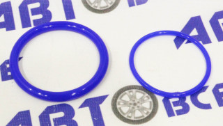 Прокладка дроссельной заслонки Logan,Largus 16V (силикон) (комплект 2шт) КВАДРАТИС