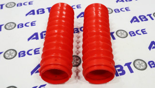 Пыльник заднего амортизатора (стойки) ВАЗ-2108-2109-2114-2115-2110-1118-2170-2190 (красный-полиуретан) (комплект 2шт) A-SPORT