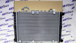 Радиатор основной (охлаждение) ГАЗ-33027 (Газель бизнес) (умз-4216) сборный, двухрядный ПРАМО