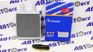 Радиатор отопителя (печки) ВАЗ-2170-2172 (под кондиционер HALLA) ПРАМО