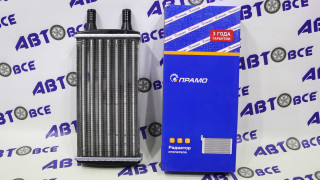 Радиатор отопителя (печки) ГАЗ-33025-33027-Газель Бизнес двухрядный Прамо