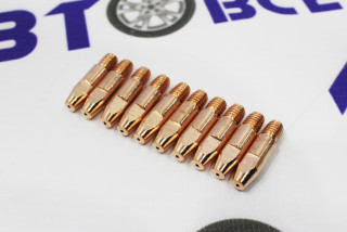 Наконечник токосъемный D1,0*М6*28мм (комплект 10шт) Россия 