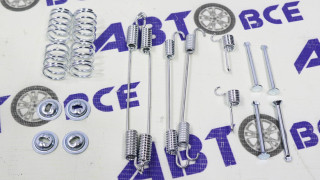 Ремкомплект задних колодок Logan II 12-, Sandero 12-, Duster 11- GALLANT