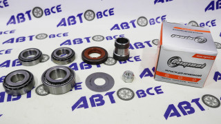 Ремкомплект редуктора заднего моста (подшипники + сальник + втулка + гайка) ВАЗ-2101-2107-2121-21213-2123 RIGINAL