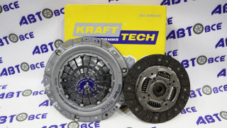 Сцепление в сборе (без выжимного) Lacetti 1.4-1.6-1.8 KRAFTTECH