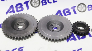 Шестерня ГРМ (звездочки) комплект 3 шт. ВАЗ-2101-2107-2121 Автомир