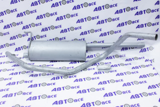 Глушитель (задняя часть) ВАЗ-21213-21214-2131 (5 дверей) карбюратор (под ГБО) Ютас