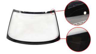 Стекло лобовое ВАЗ-2110-2111-2112-2170-2171-2172 УЦЕНКА (царапина) КМК