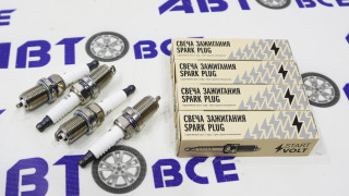 Свечи 8 клапан (на 21) ВАЗ-2109-2115-2110-1118-2190-21213-21214-2123-Largus-Lanos-Nexia-Aveo-Sens-Заз1102-Таврия (комплект 4шт) зазор 0.8мм СтартВольт