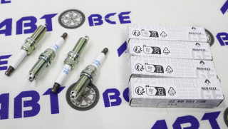 Свечи 16V D=14 Vesta,Xray,Duster (мотор Nissan Renault H4M) 1.6-114л.с (комплект 4шт) RENAULT