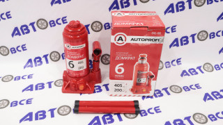 Домкрат гидравлический бутылочный 6т (200-405мм) AUTOPROFI