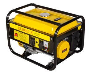 Генератор 220V (бензиновый) EUROLUX G4000A Мощность 2,8 - 3,3кВт EUROLUX
