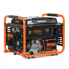 Генератор 220V Газ - Бензин (двухтопливный) DAEWOO GDA 7500DFE Мощность 6,0 - 6,5кВт DAEWOO