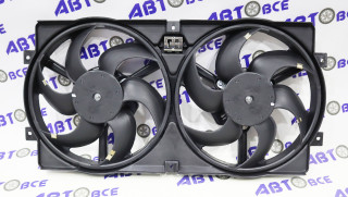 Вентилятор основной (охлаждения) с диффузором ВАЗ-2123 (двойной) VOLRAM