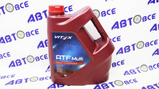 Масло трансмиссионное ATF Multi 4л VITEX