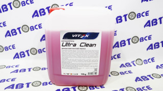 Шампунь для автомобиля (бесконтактная мойка) 10кг красный Ultra Clean VITEX